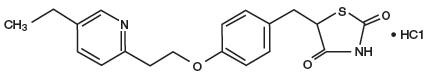 pioglitazone hydrochloride