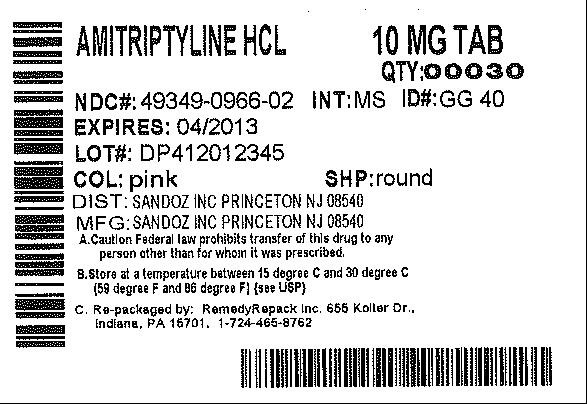 Amitriptyline Hydrochloride