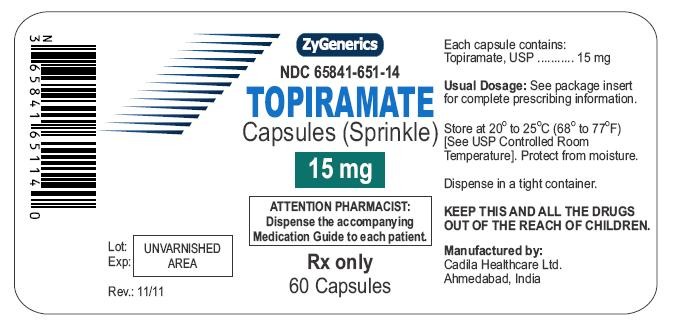 topiramate