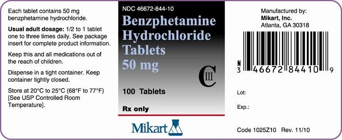 benzphetamine hydrochloride