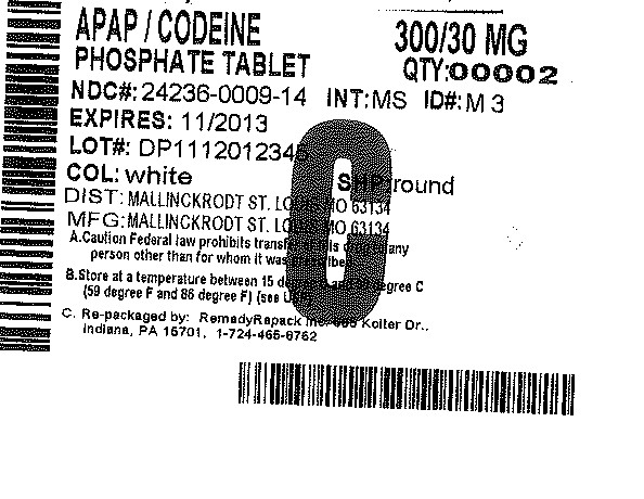 ACETAMINOPHEN AND CODEINE PHOSPHATE