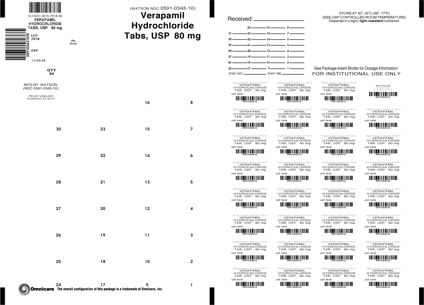 Verapamil Hydrochloride