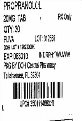 Propranolol Hydrochloride