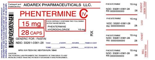 Phentermine Hydrochloride