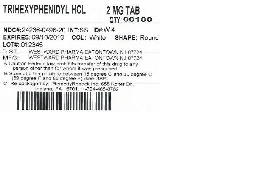 Trihexyphenidyl Hydrochloride