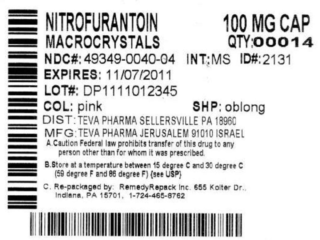 Nitrofurantoin