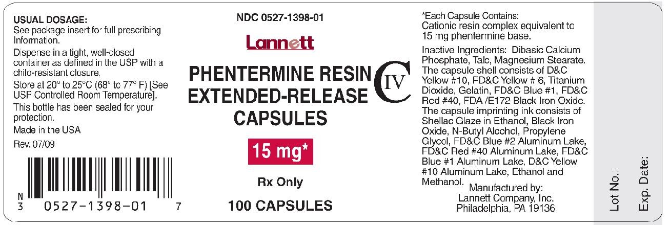 Phentermine Resin
