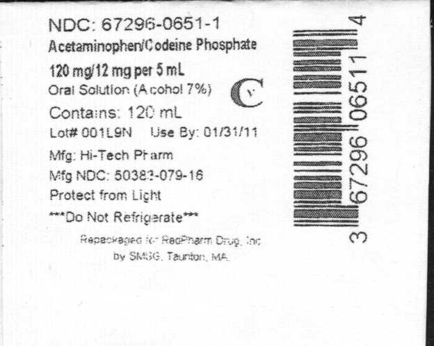 Acetaminophen and Codeine Phosphate