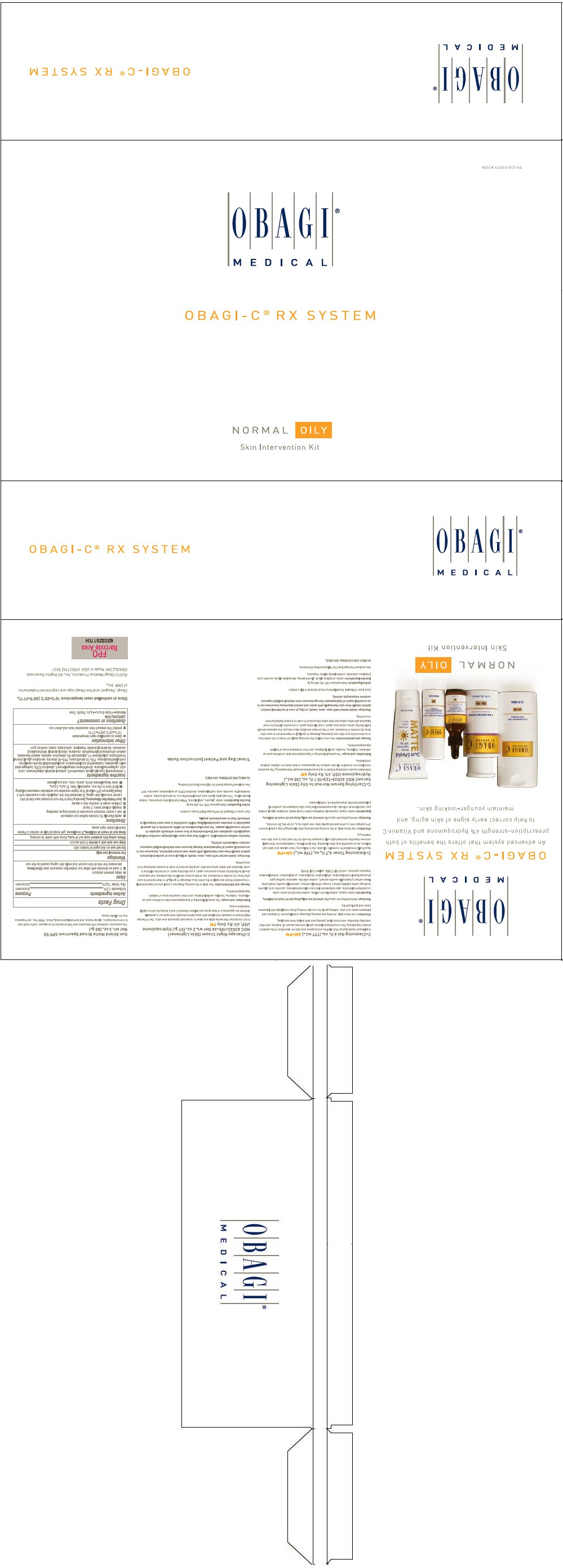 OBAGI-C RX SYSTEM NORMAL-OILY