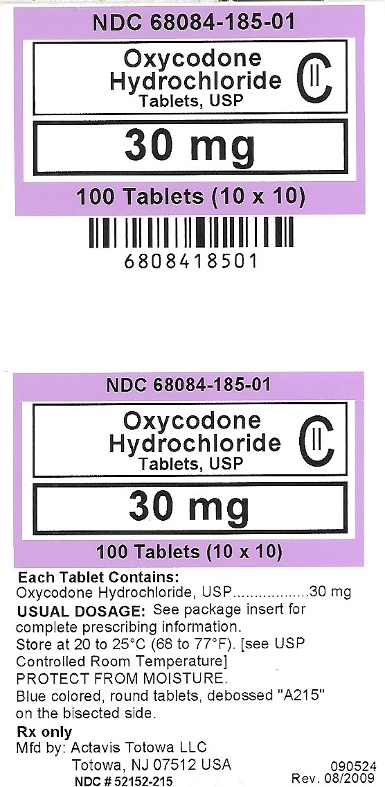 Oxycodone Hydrochloride
