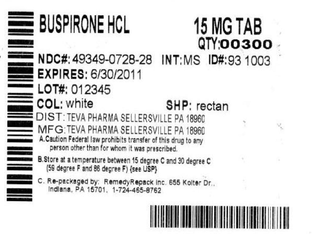 Buspirone Hydrochloride