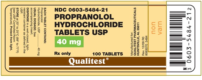 Propranolol Hydrochloride