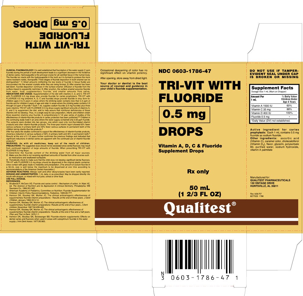 Tri-Vit with Fluoride Drops