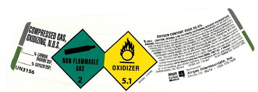 Carbon Dioxide Oxygen Mixture