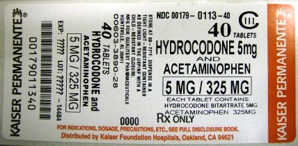 Hydrocodone Bitartrate And Acetaminophen