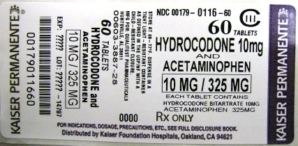 Hydrocodone Bitartrate And Acetaminophen