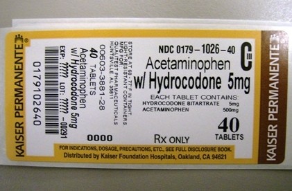 Hydrocodone Bitartrate And Acetaminophen