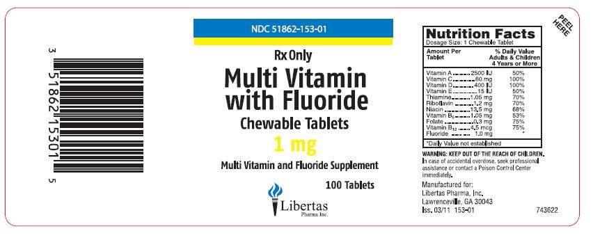 Multi-Vitamin With Fluoride