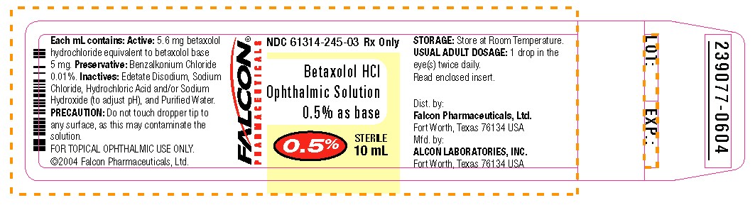 Betaxolol Hydrochloride