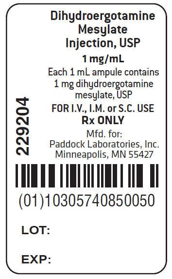 Dihydroergotamine Mesylate