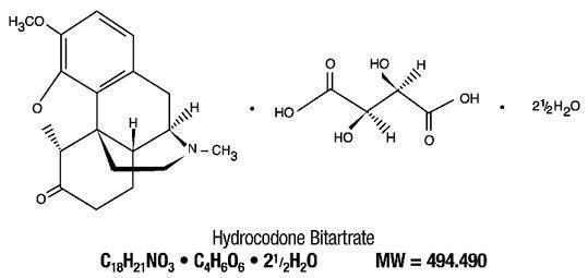 HYDROCODONE BITARTRATE AND ACETAMINOPHEN