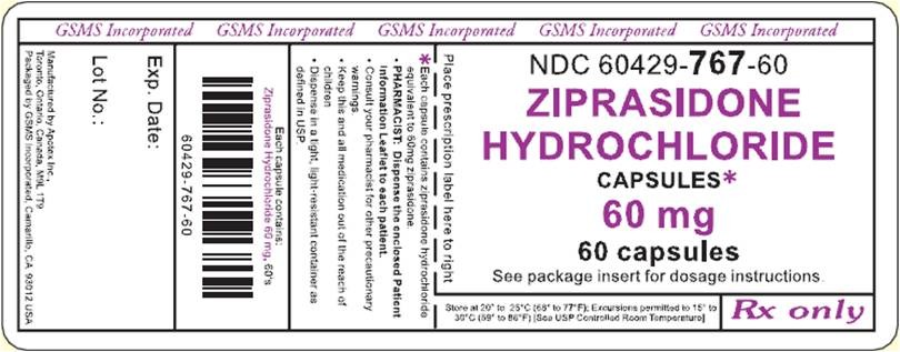 ziprasidone hydrochloride