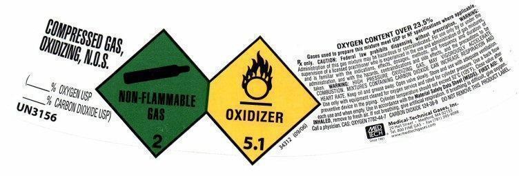 COMPRESSED GAS, OXIDIZING, N.O.S.