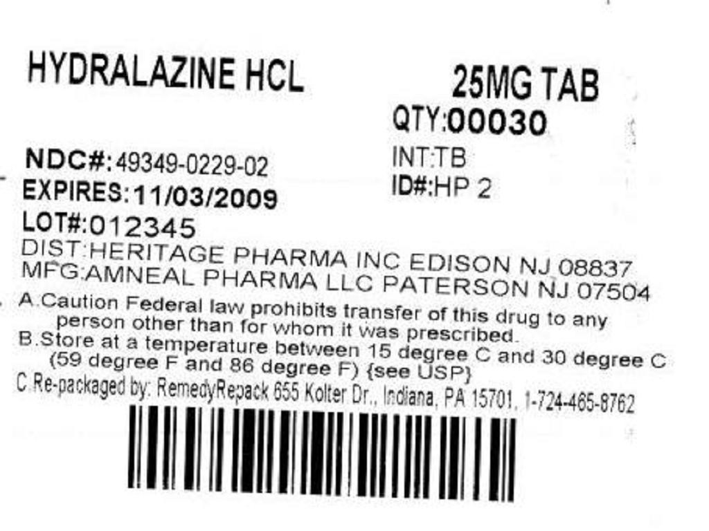 Hydralazine Hydrochloride