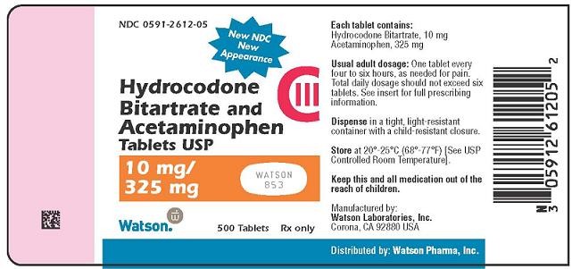 Hydrocodone Bitartrate and Acetaminophen