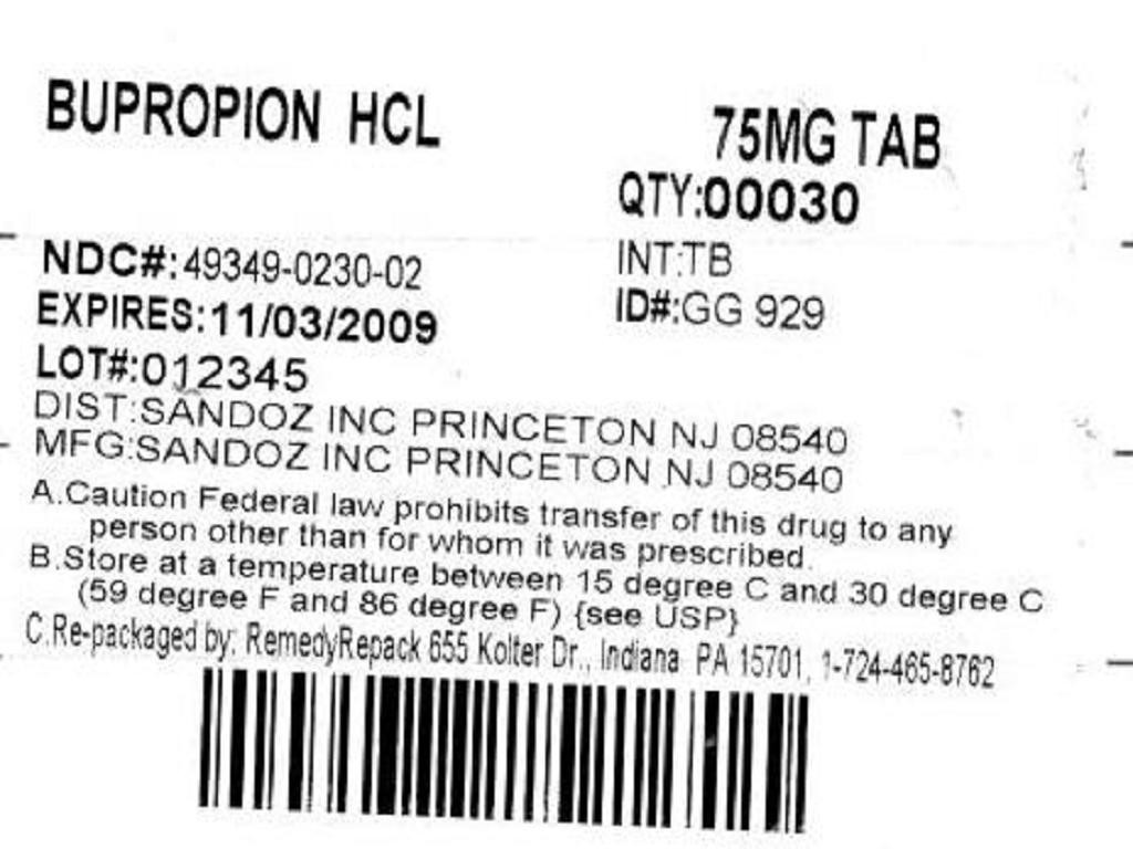 Bupropion Hydrocloride