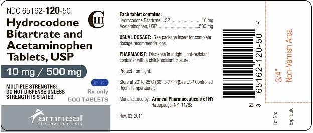 Hydrocodone Bitartrate and Acetaminophen