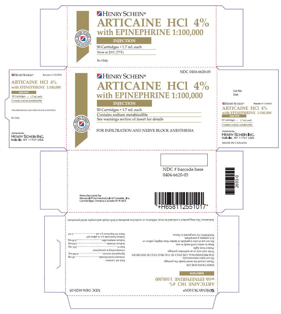 Articaine Hydrochloride and Epinephrine Bitartrate