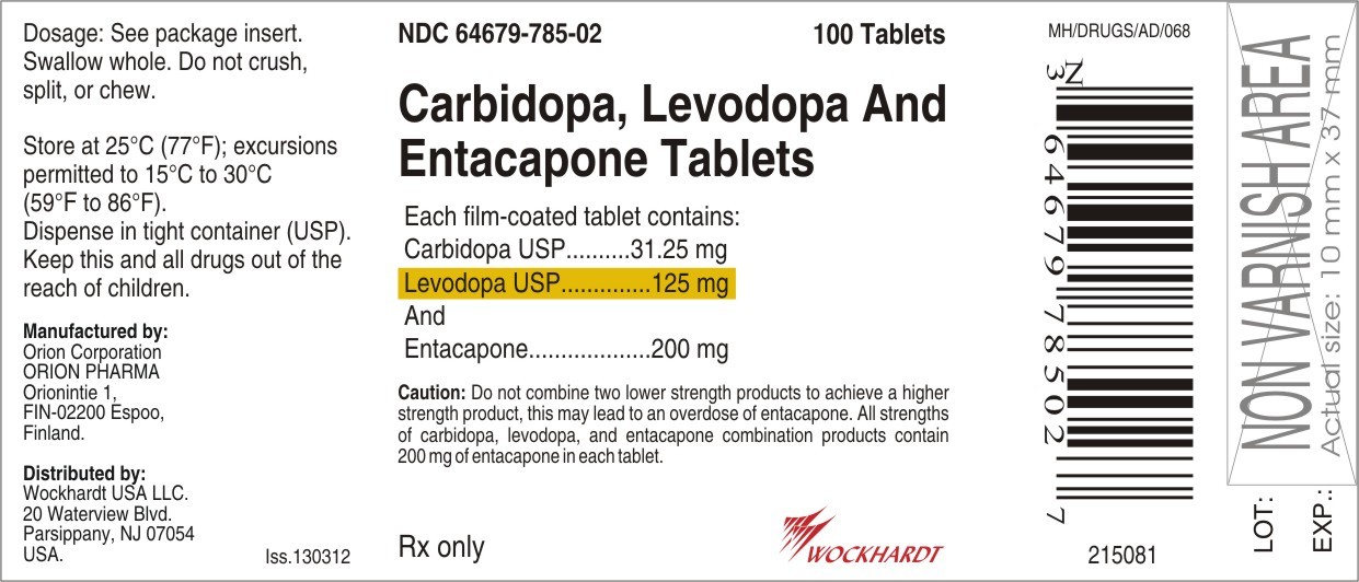 carbidopa, levodopa and entacapone