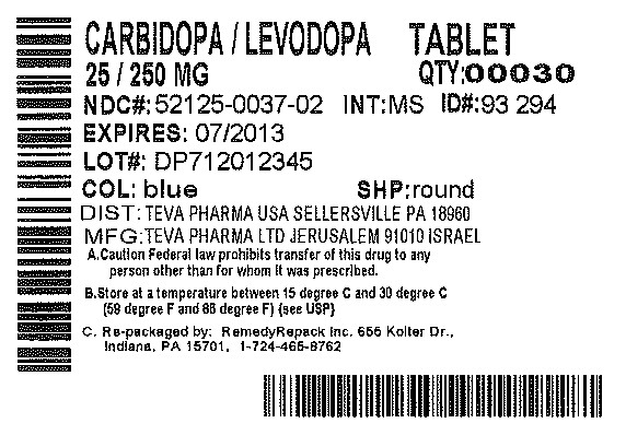 Carbidopa and Levodopa