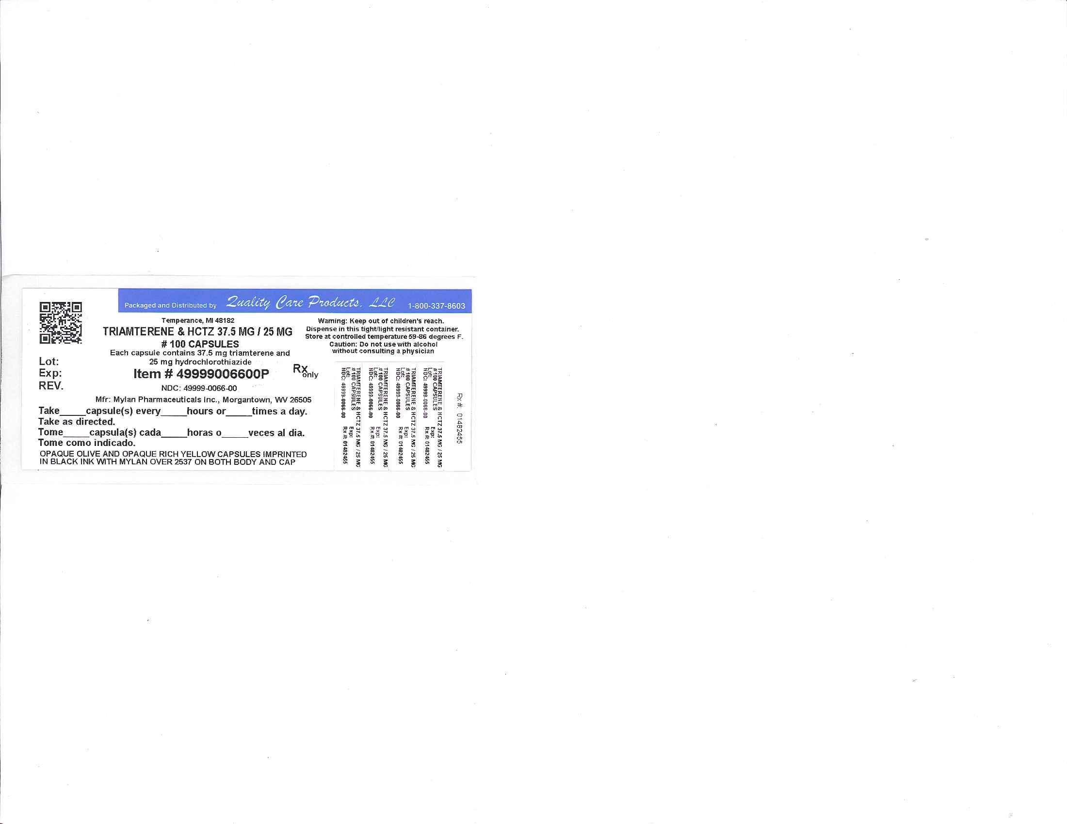 Triamterene and Hydrochlorothiazide