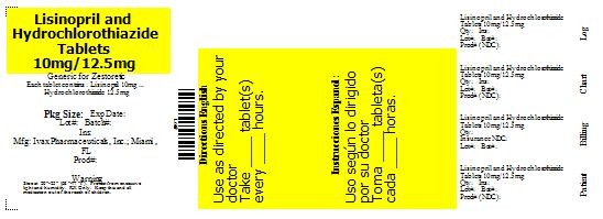 LISINOPRIL AND HYDROCHLOROTHIAZIDE