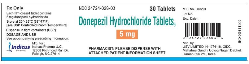 DONEPEZIL HYDROCHLORIDE