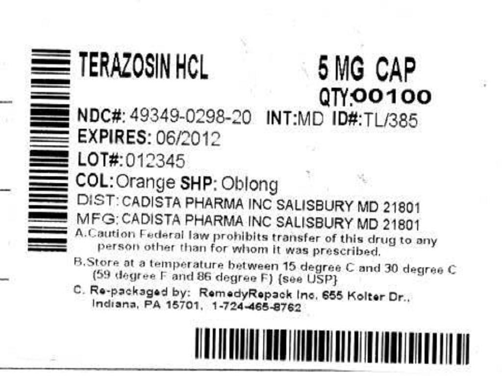 Terazosin Hydrochloride