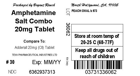 Dextroamphetamine Saccharate, Amphetamine Aspartate, Dextroamphetamine Sulfate and Amphetamine Suflate