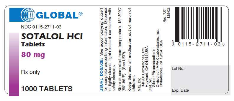 SOTALOL HYDROCHLORIDE