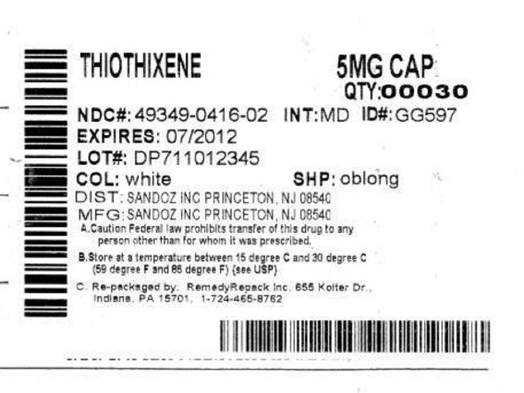 Thiothixene