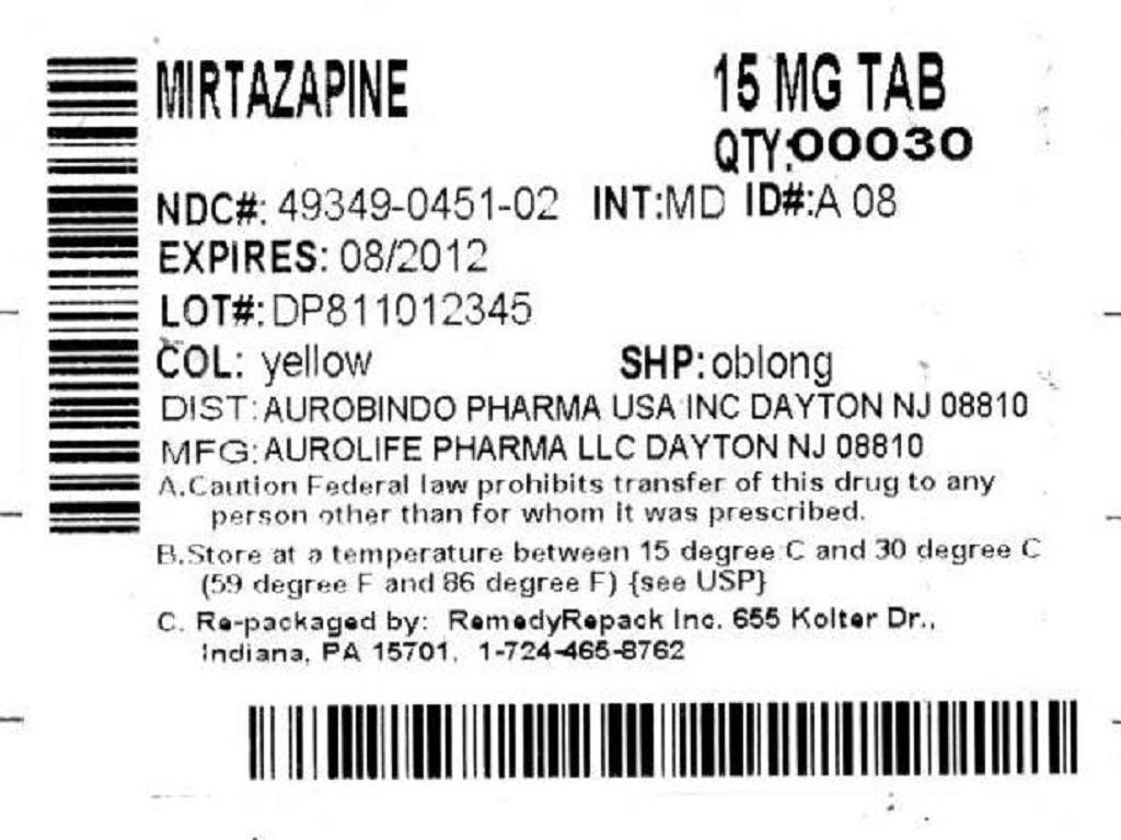 Mirtazapine