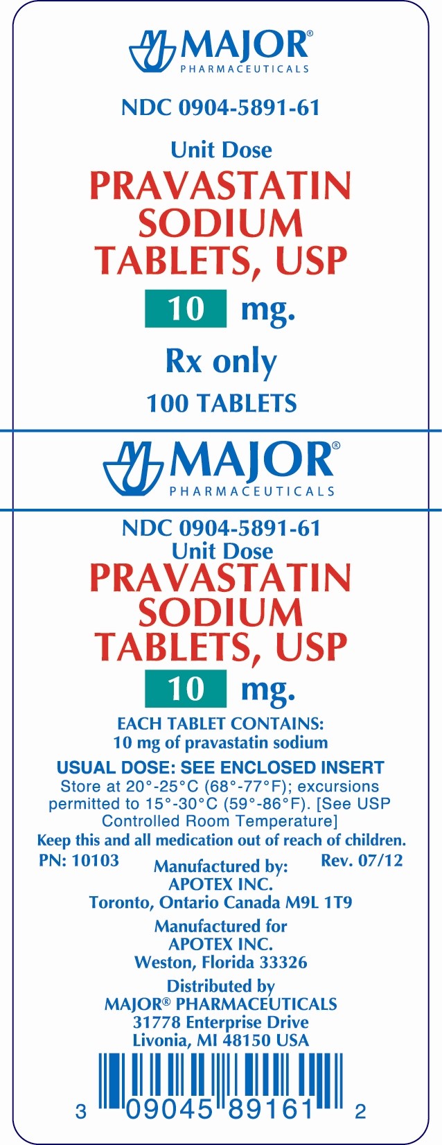 PRAVASTATIN SODIUM