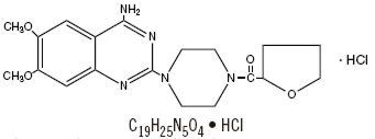 Terazosin Hydrochloride Anhydrous
