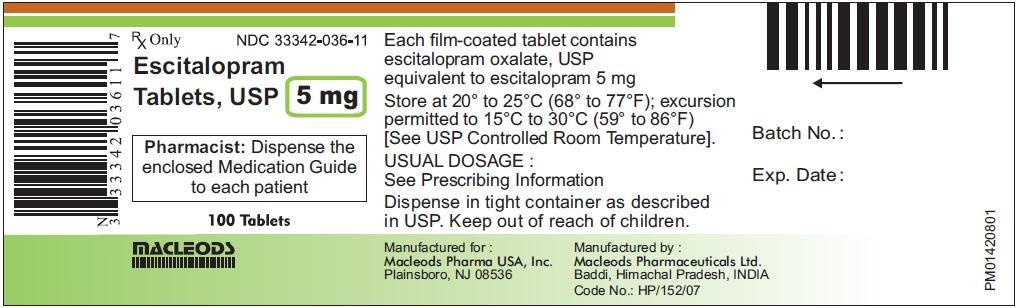 Escitalopram Oxalate