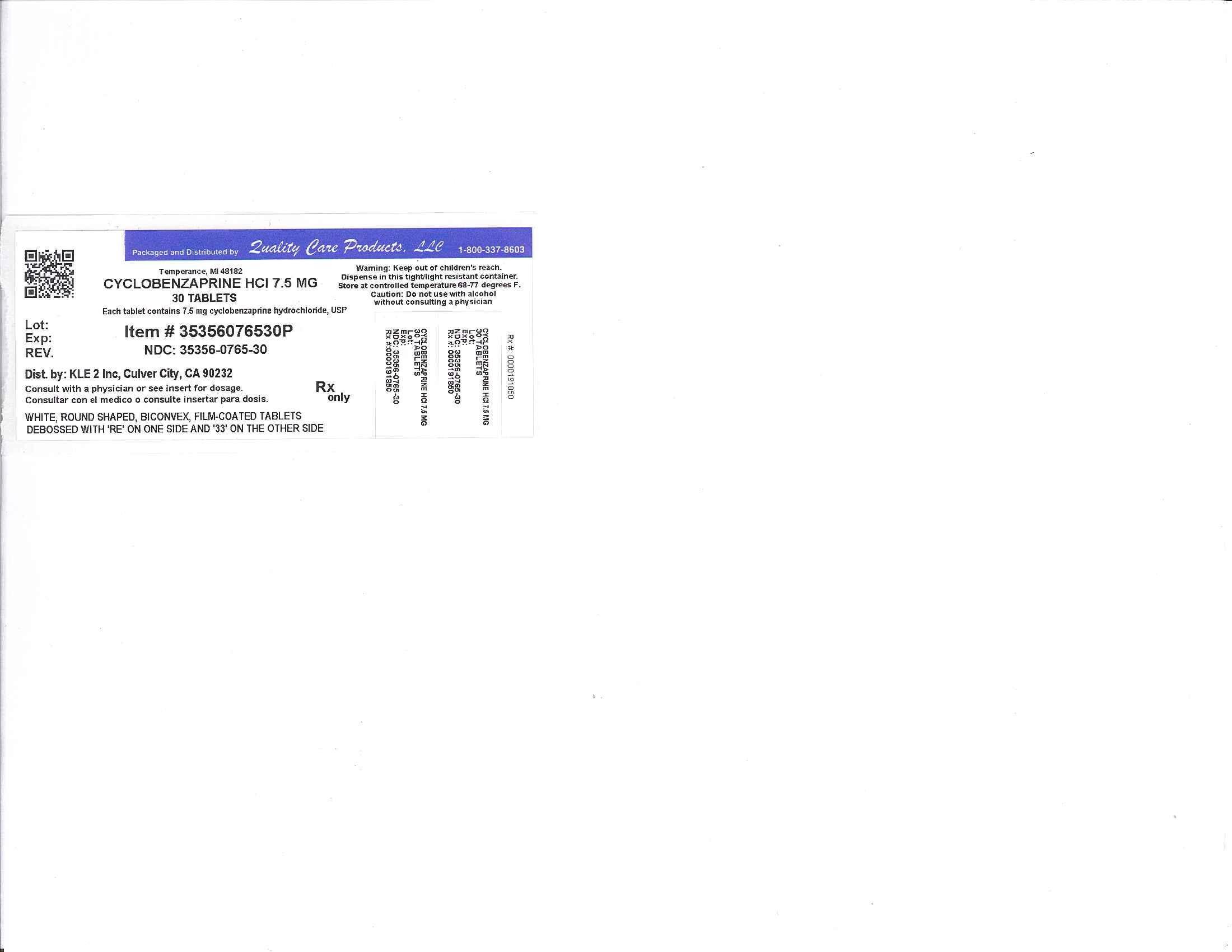 CYCLOBENZAPRINE HYROCHLORIDE