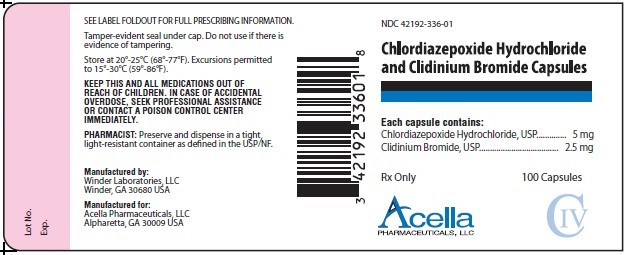 Chlordiazepoxide Hydrochloride And Clidinium Bromide