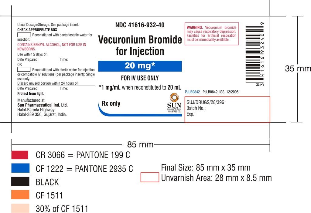 Vecuronium Bromide for Injection