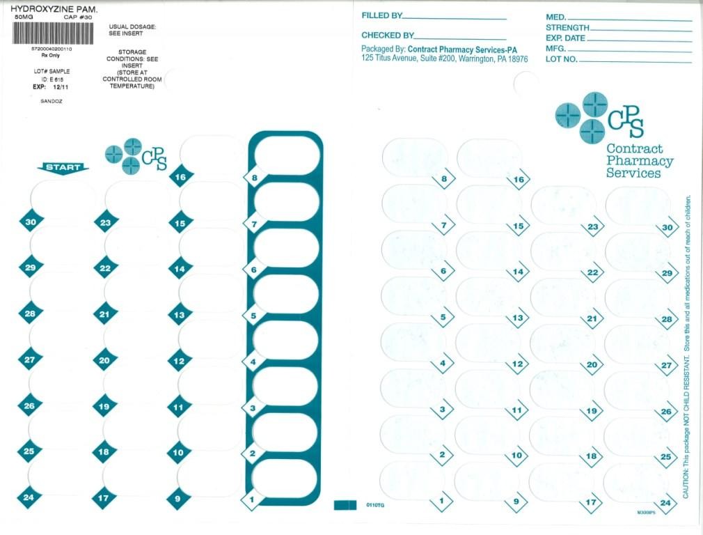 Hydroxyzine Pamoate