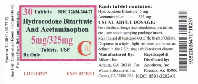 Hydrocodone Bitartrate with Acetaminophen